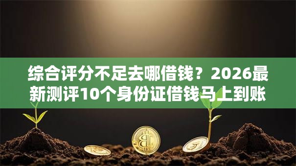 综合评分不足去哪借钱？2026最新测评10个身份证借钱马上到账的平台