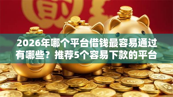 2026年哪个平台借钱最容易通过有哪些?推荐5个容易下款的平台 2026年哪个平台借钱最容易通过有哪些?推荐5个容易下款的平台