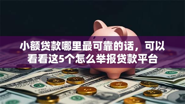 小额贷款哪里最可靠的话,可以看看这5个怎么举报贷款平台 小额贷款哪里最可靠的话,可以看看这5个怎么举报贷款平台