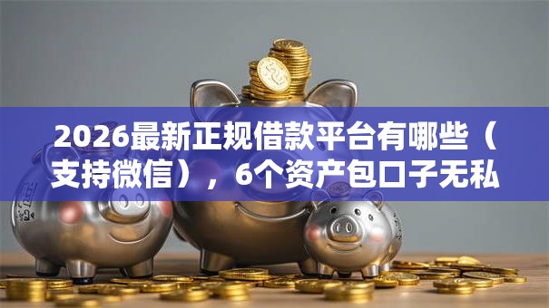 2026最新正规借款平台有哪些(支持微信),6个资产包口子无私分享 2026最新正规借款平台有哪些(支持微信),6个资产包口子无私分享