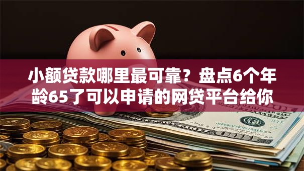小额贷款哪里最可靠?盘点6个年龄65了可以申请的网贷平台给你参考 小额贷款哪里最可靠?盘点6个年龄65了可以申请的网贷平台给你参考