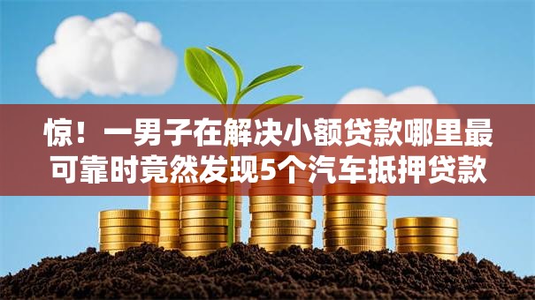 惊!一男子在解决小额贷款哪里最可靠时竟然发现5个汽车抵押贷款平台正规,事后分享了出来 惊!一男子在解决小额贷款哪里最可靠时竟然发现5个汽车抵押贷款平台正规,事后分享了出来