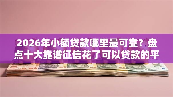 2026年小额贷款哪里最可靠?盘点十大靠谱征信花了可以贷款的平台 2026年小额贷款哪里最可靠?盘点十大靠谱征信花了可以贷款的平台