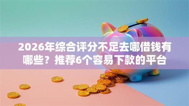 2026年综合评分不足去哪借钱有哪些?推荐6个容易下款的平台 2026年综合评分不足去哪借钱有哪些?推荐6个容易下款的平台