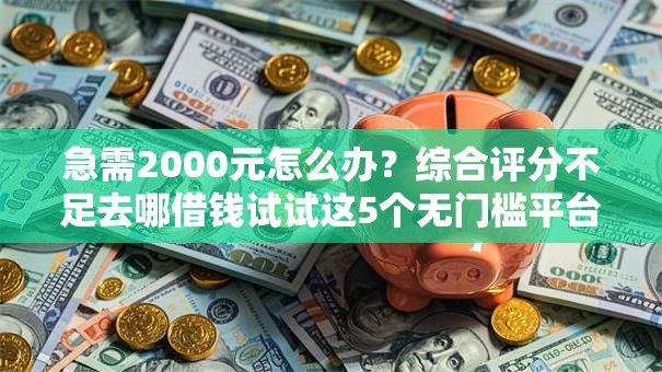急需2000元怎么办?综合评分不足去哪借钱试试这5个无门槛平台 急需2000元怎么办?综合评分不足去哪借钱试试这5个无门槛平台