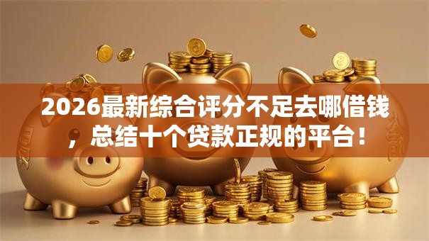 2026最新综合评分不足去哪借钱,总结十个贷款正规的平台! 2026最新综合评分不足去哪借钱,总结十个贷款正规的平台!