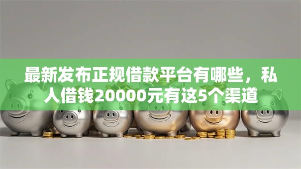 最新发布正规借款平台有哪些，私人借钱20000元有这5个渠道