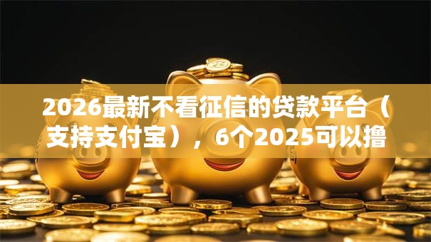 2026最新不看征信的贷款平台（支持支付宝），6个2025可以撸的口子无私分享