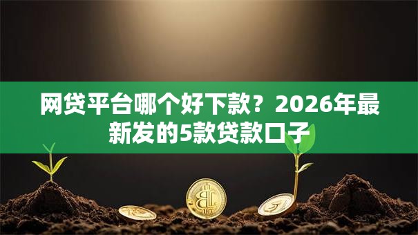 网贷平台哪个好下款？2026年最新发的5款贷款口子
