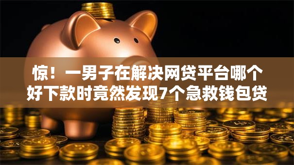 惊！一男子在解决网贷平台哪个好下款时竟然发现7个急救钱包贷款软件黑户好下款，事后分享了出来