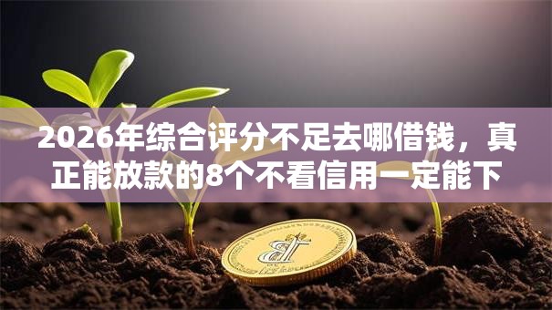 2026年综合评分不足去哪借钱，真正能放款的8个不看信用一定能下款的贷款平台推荐
