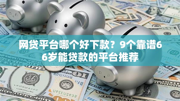 网贷平台哪个好下款？9个靠谱66岁能贷款的平台推荐
