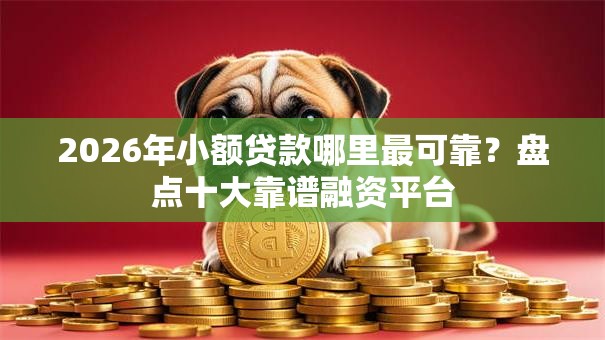 2026年小额贷款哪里最可靠？盘点十大靠谱融资平台
