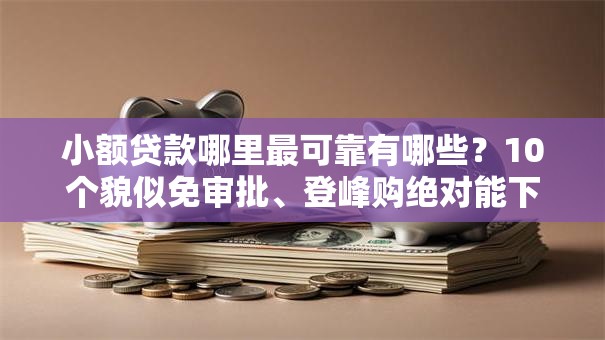 小额贷款哪里最可靠有哪些?10个貌似免审批、登峰购绝对能下的口子合集 小额贷款哪里最可靠有哪些?10个貌似免审批、登峰购绝对能下的口子合集
