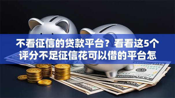 不看征信的贷款平台？看看这5个评分不足征信花可以借的平台怎么样