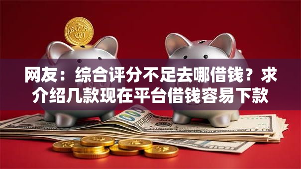 网友：综合评分不足去哪借钱？求介绍几款现在平台借钱容易下款