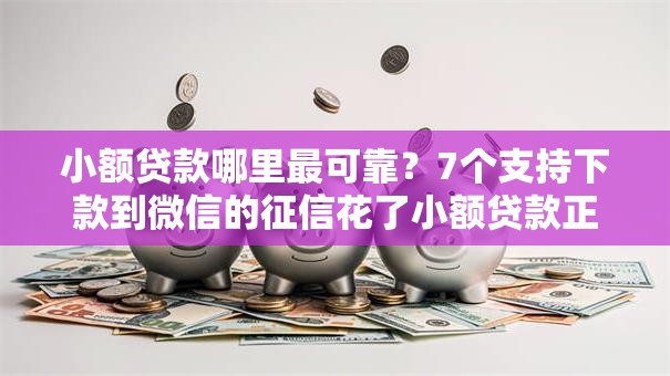 小额贷款哪里最可靠?7个支持下款到微信的征信花了小额贷款正规平台 小额贷款哪里最可靠?7个支持下款到微信的征信花了小额贷款正规平台