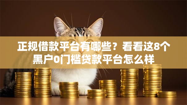 正规借款平台有哪些?看看这8个黑户0门槛贷款平台怎么样 正规借款平台有哪些?看看这8个黑户0门槛贷款平台怎么样
