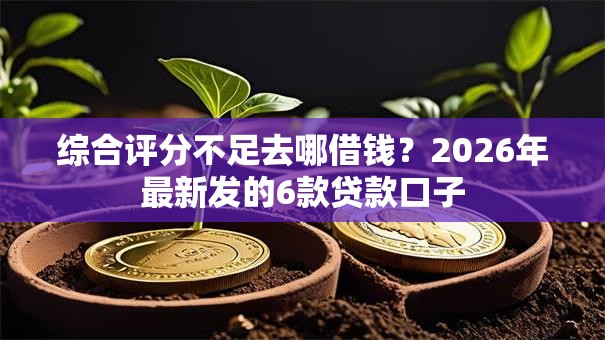 综合评分不足去哪借钱?2026年最新发的6款贷款口子 综合评分不足去哪借钱?2026年最新发的6款贷款口子