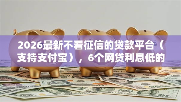 2026最新不看征信的贷款平台(支持支付宝),6个网贷利息低的平台无私分享 2026最新不看征信的贷款平台(支持支付宝),6个网贷利息低的平台无私分享