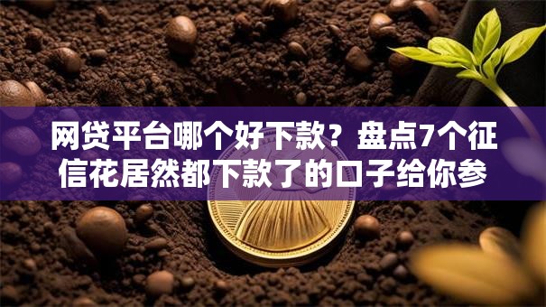 网贷平台哪个好下款?盘点7个征信花居然都下款了的口子给你参考 网贷平台哪个好下款?盘点7个征信花居然都下款了的口子给你参考
