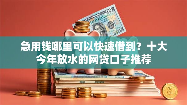 急用钱哪里可以快速借到？十大今年放水的网贷口子推荐