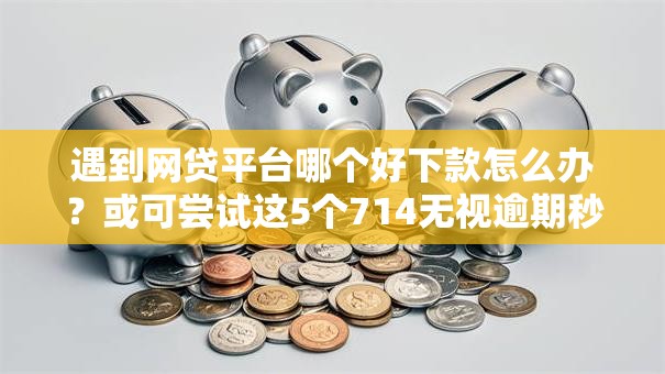 遇到网贷平台哪个好下款怎么办？或可尝试这5个714无视逾期秒下的平台