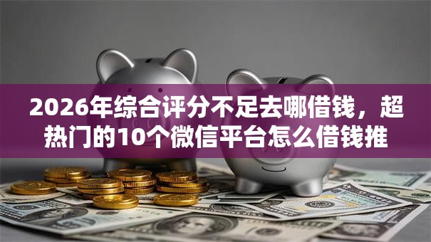 2026年综合评分不足去哪借钱，超热门的10个微信平台怎么借钱推荐