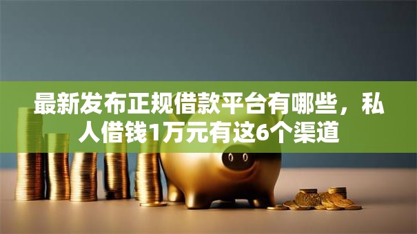 最新发布正规借款平台有哪些，私人借钱1万元有这6个渠道