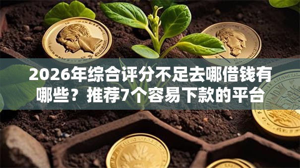 2026年综合评分不足去哪借钱有哪些？推荐7个容易下款的平台