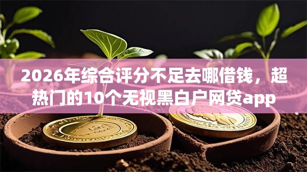 2026年综合评分不足去哪借钱，超热门的10个无视黑白户网贷app推荐