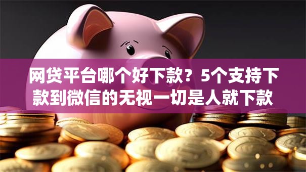 网贷平台哪个好下款?5个支持下款到微信的无视一切是人就下款app 网贷平台哪个好下款?5个支持下款到微信的无视一切是人就下款app