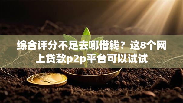 综合评分不足去哪借钱？这8个网上贷款p2p平台可以试试