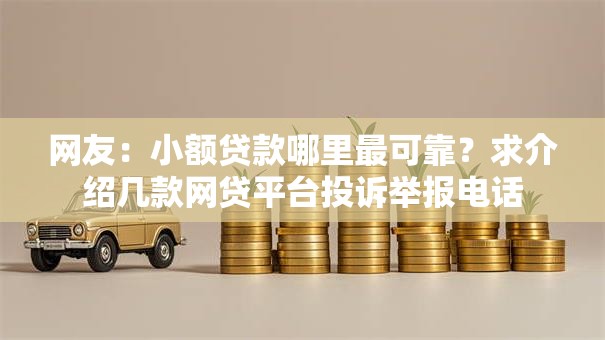 网友：小额贷款哪里最可靠？求介绍几款网贷平台投诉举报电话