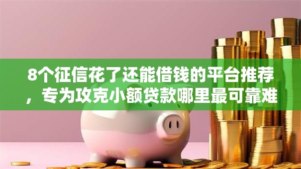 8个征信花了还能借钱的平台推荐，专为攻克小额贷款哪里最可靠难题
