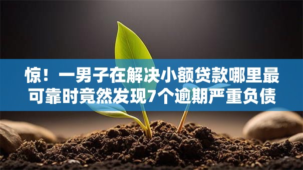 惊！一男子在解决小额贷款哪里最可靠时竟然发现7个逾期严重负债高能下款的平台，事后分享了出来