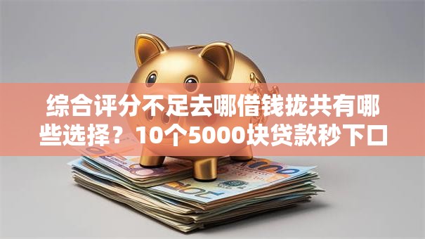 综合评分不足去哪借钱拢共有哪些选择?10个5000块贷款秒下口子详解 综合评分不足去哪借钱拢共有哪些选择?10个5000块贷款秒下口子详解