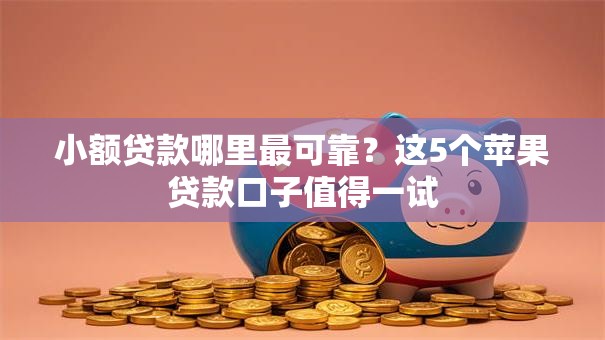 小额贷款哪里最可靠?这5个苹果贷款口子值得一试 小额贷款哪里最可靠?这5个苹果贷款口子值得一试