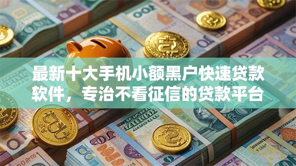 最新十大手机小额黑户快速贷款软件,专治不看征信的贷款平台 最新十大手机小额黑户快速贷款软件,专治不看征信的贷款平台