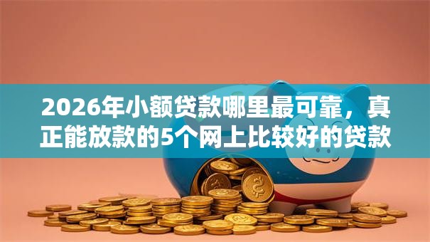 2026年小额贷款哪里最可靠，真正能放款的5个网上比较好的贷款平台推荐