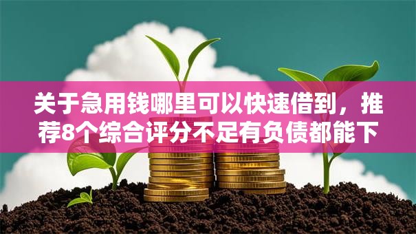 关于急用钱哪里可以快速借到，推荐8个综合评分不足有负债都能下款软件给你