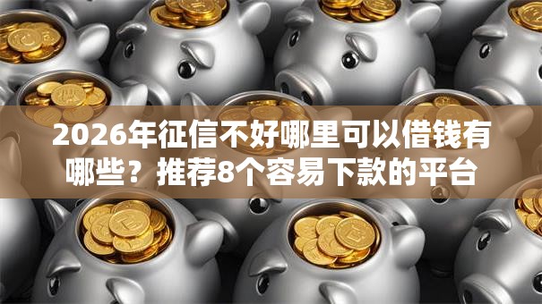 2026年征信不好哪里可以借钱有哪些?推荐8个容易下款的平台 2026年征信不好哪里可以借钱有哪些?推荐8个容易下款的平台