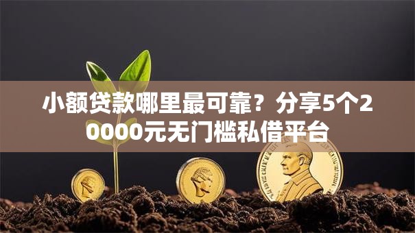 小额贷款哪里最可靠？分享5个20000元无门槛私借平台