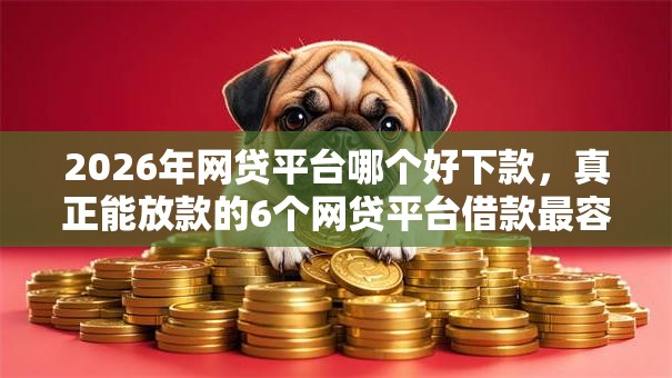 2026年网贷平台哪个好下款，真正能放款的6个网贷平台借款最容易推荐