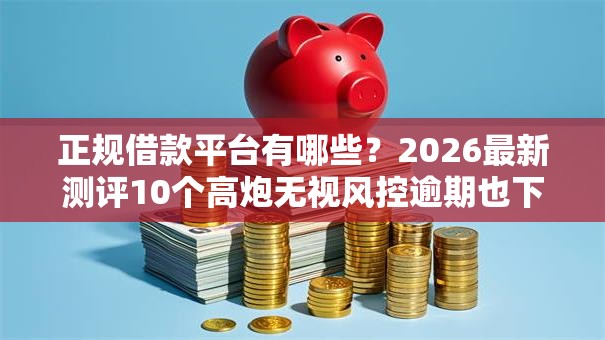 正规借款平台有哪些？2026最新测评10个高炮无视风控逾期也下款的口子