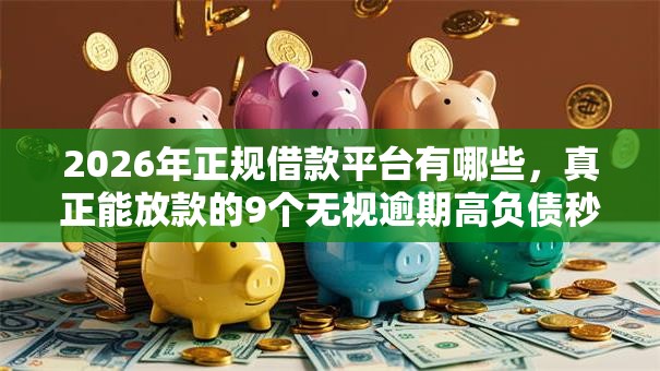 2026年正规借款平台有哪些,真正能放款的9个无视逾期高负债秒过口子推荐 2026年正规借款平台有哪些,真正能放款的9个无视逾期高负债秒过口子推荐