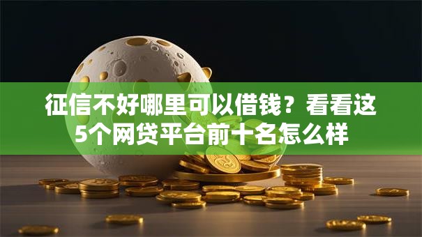 征信不好哪里可以借钱？看看这5个网贷平台前十名怎么样