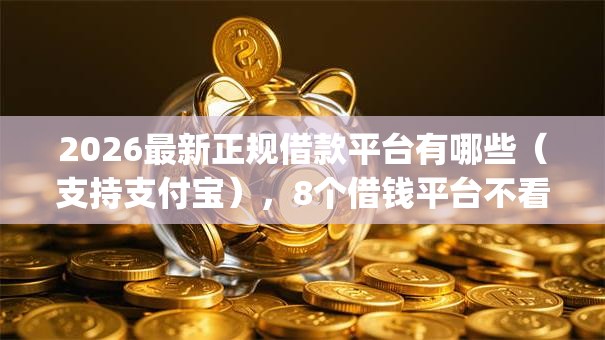 2026最新正规借款平台有哪些（支持支付宝），8个借钱平台不看综合评估的app无私分享