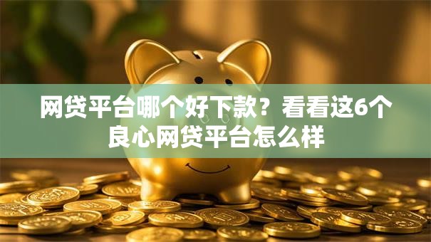 网贷平台哪个好下款？看看这6个良心网贷平台怎么样