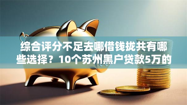 综合评分不足去哪借钱拢共有哪些选择?10个苏州黑户贷款5万的口子详解 综合评分不足去哪借钱拢共有哪些选择?10个苏州黑户贷款5万的口子详解